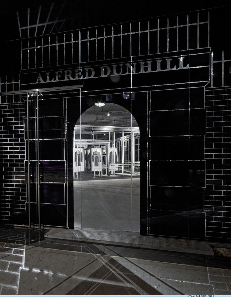 Dunhill Pop Up Store, New York, photography by Frank Oudeman