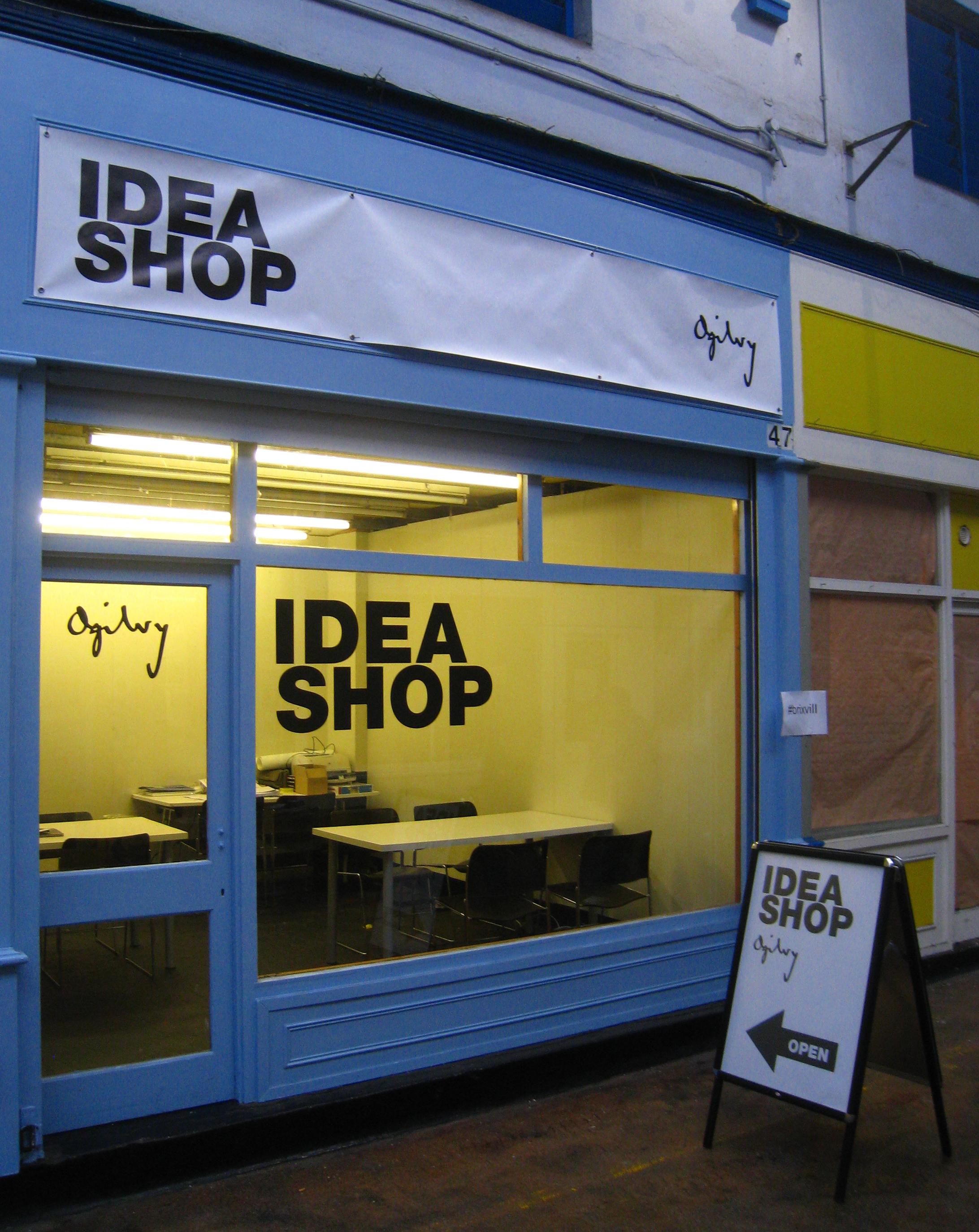 LSN : News : Pop-up potential: an idea store for the community