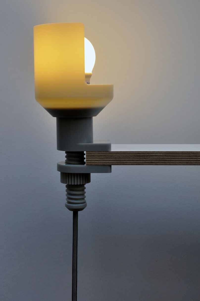 Clampable Lamp by Jon Harrison, New SImplicity, London