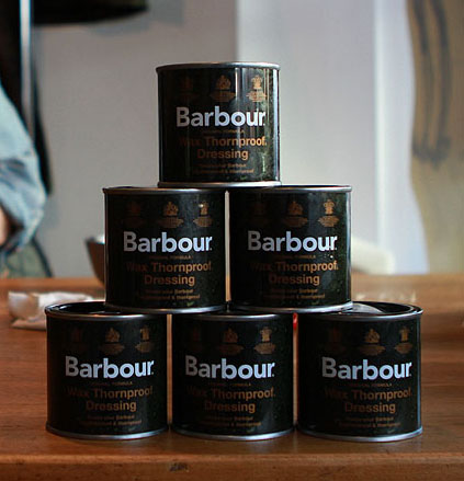 barbour wax can