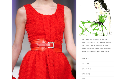 Fashion brands show new image through Tumblr