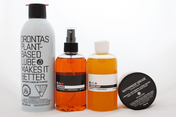 Orontas bike care products