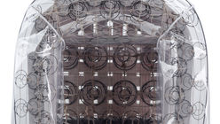 Chair transparent: Poltrona Frau shows its workings
