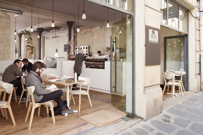Café Coutume by CUT Architects Paris