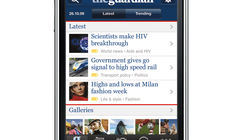 Guardian web page is music to readers' ears