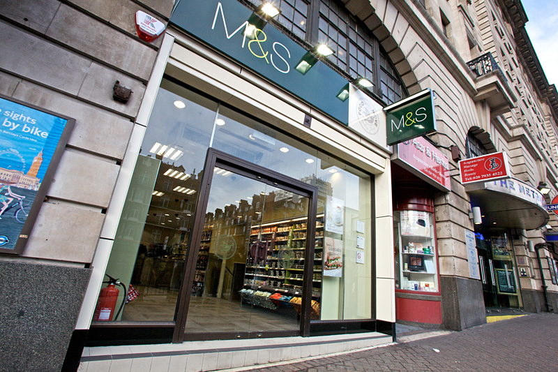 LSN News Take it away M&S opens Food on the Move store