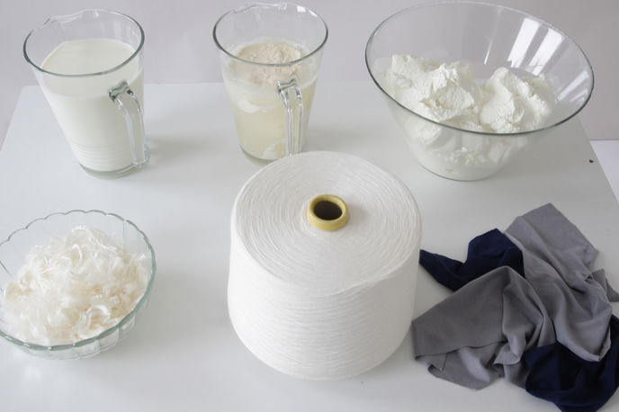 Anke Domaske, Milk fabric