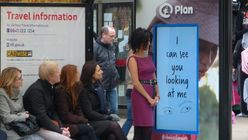 Bus stop charity ad campaign is gender-specific