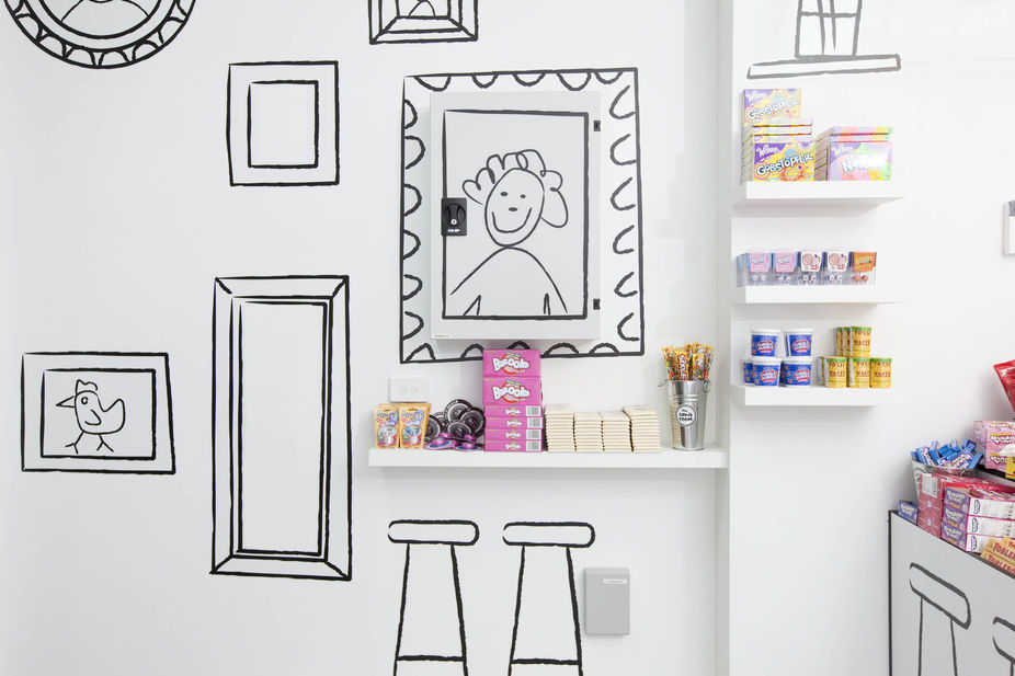 LSN : News : Drawing you in: Sweet shop illustrates a point
