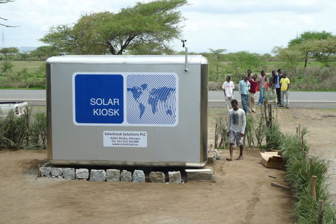Solar Kiosk, Ethiopia