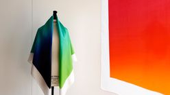 Polaroid dreams: Hermès spins sun rays into silk