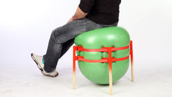 Buckle down: Stool designer is sitting pretty