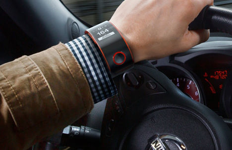 Nissan unveils smartwatch that connects to a car