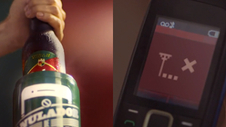 Polar beer cooler freezes out mobile signals