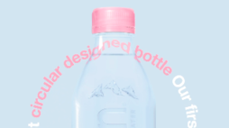 Evian introduces label-free plastic water bottles