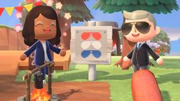 The US presidential campaign enters Animal Crossing