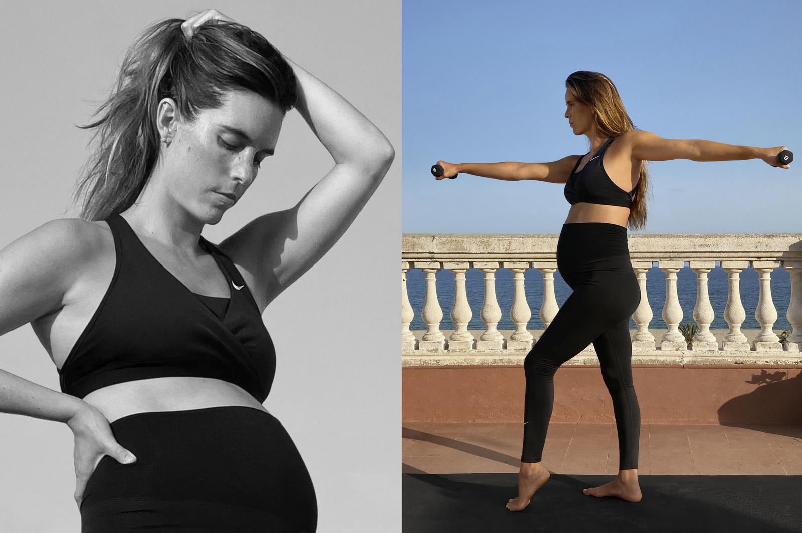 Graceful Maternity Studio Pant | For Two Fitness Maternity Activewear - For  Two®