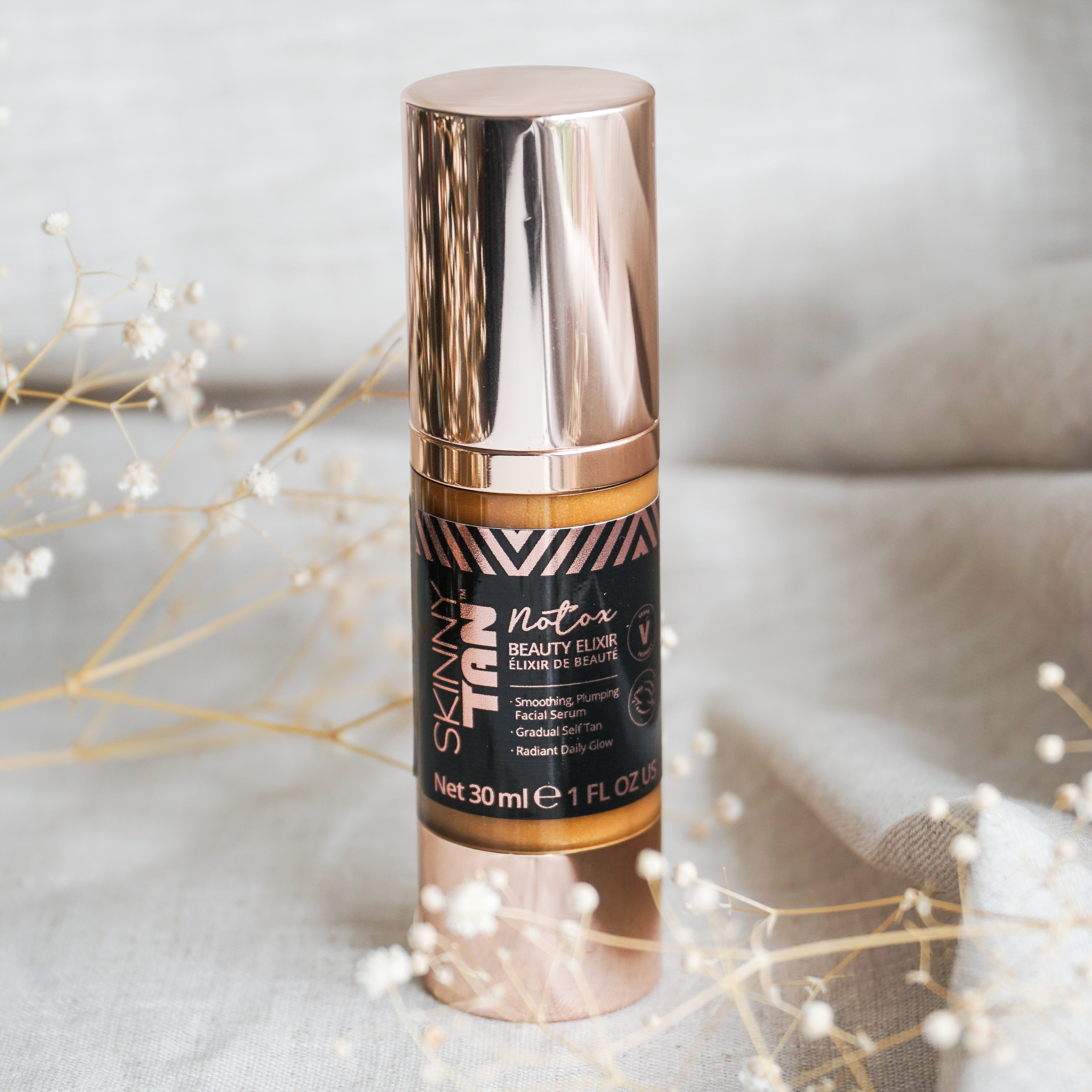 A self-tan serum that acts as a Botox 