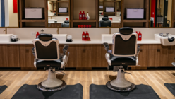 This barber shop doubles as a content studio