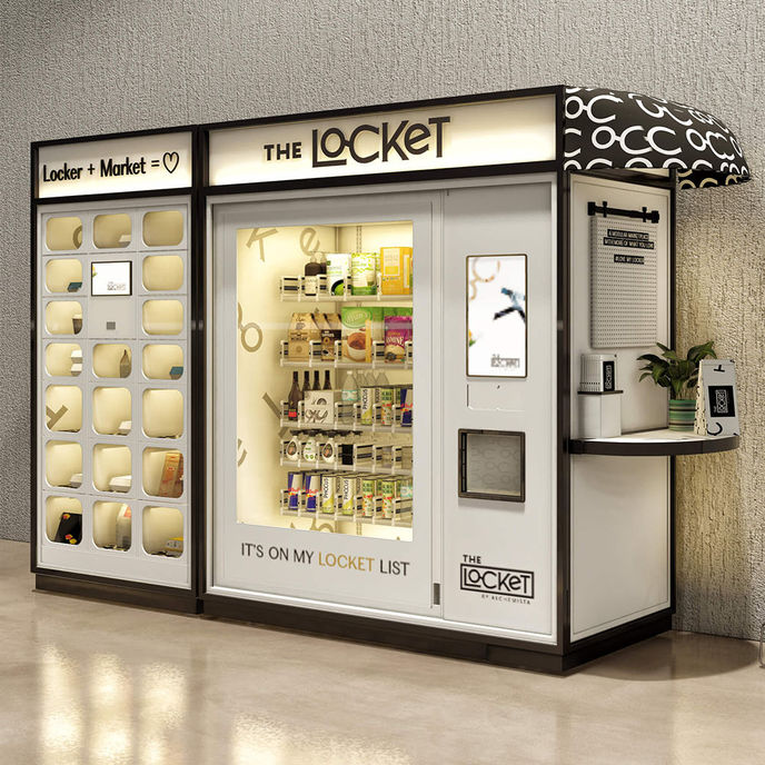 Lsn News The Locket Re Invents Vending Machines For Local Luxurians