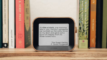 The Author Clock brings literature to daily moments