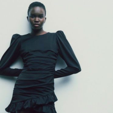 Zara transforms carbon emissions into partywear