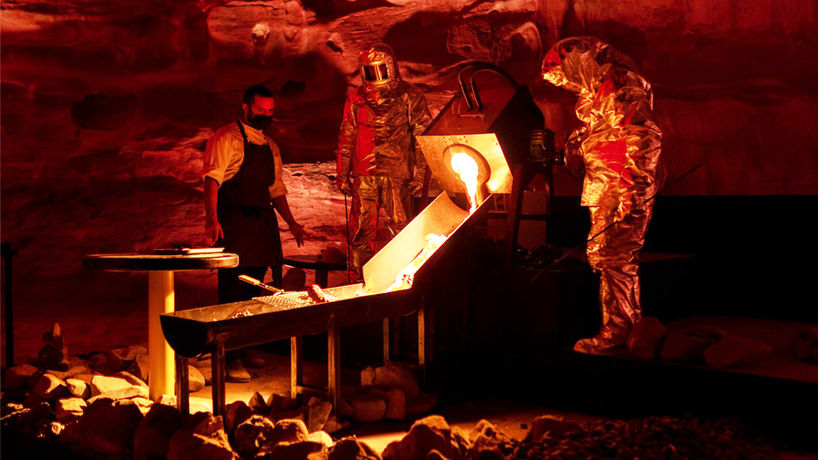 bompas & parr cooking with lava