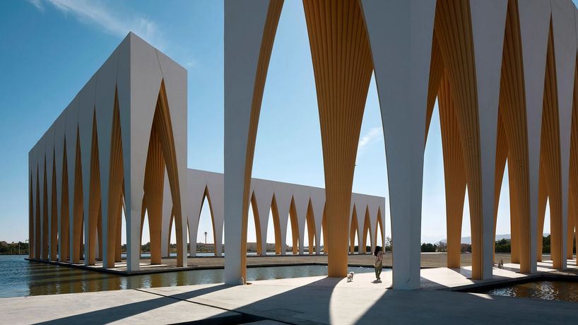 Gouna Festival Plaza in the Red Sea resort of El Gouna designed by Studio Seilern Architects, Egypt