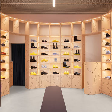Retail interiors inspired by Rome’s architecture