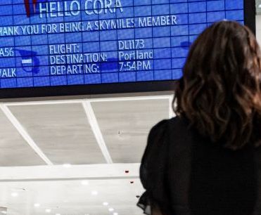 Delta trials hyper-personalised flight information boards