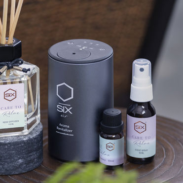 Functional fragrances designed for care-givers 