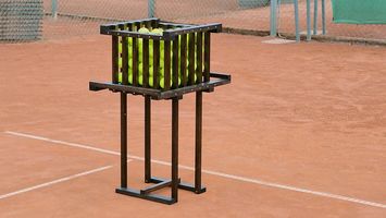 The tennis ball basket receives a luxury redesign