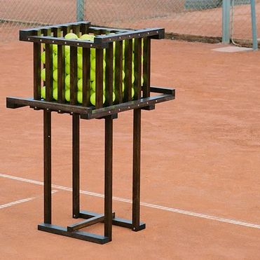 The tennis ball basket receives a luxury redesign