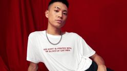 The Gay Blood collection hits back at homophobic policies