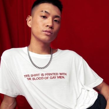 The Gay Blood collection hits back at homophobic policies