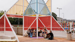 A community project built to encourage collective living