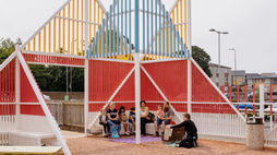 A community project built to encourage collective living