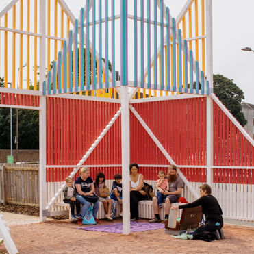 A community project built to encourage collective living 