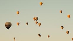 A sustainable hot air balloon hotel is set to open in Saudi Arabia