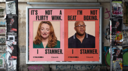 These billboards challenge preconceptions about stammering