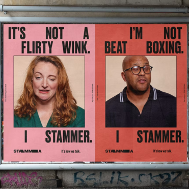 These billboards challenge preconceptions about stammering