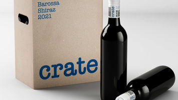 Crate propels sustainable packaging to next level with label-less wine