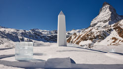 Hublot reveals icy mountain clock in the Alps