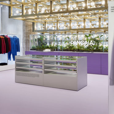 Pangaia opens a lab-like flagship pop-up in Paris
