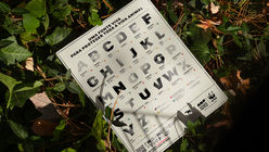 New ‘living font’ raises awareness of the sixth mass extinction
