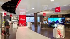 Verizon Wireless store features experiential pods