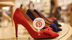 Nordstrom markets items with Pinterest tags in-store