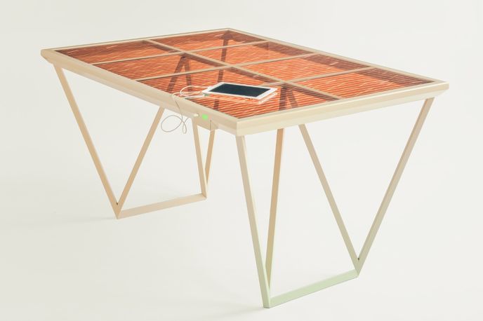 The Current Table by Marjan van Aubel 