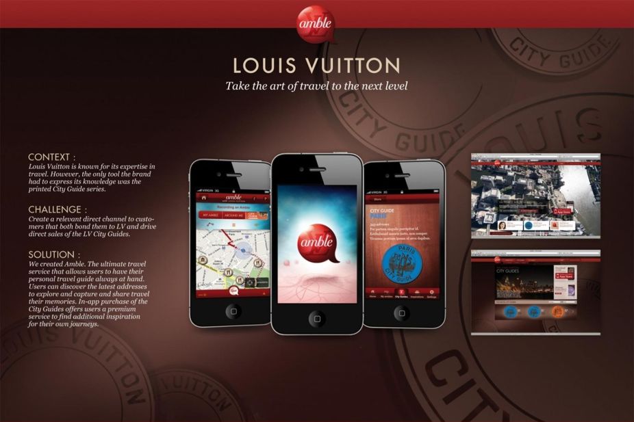 The Louis Vuitton City Guides collection now available in a mobile version