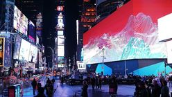 Times Square takes outdoor advertising to new heights